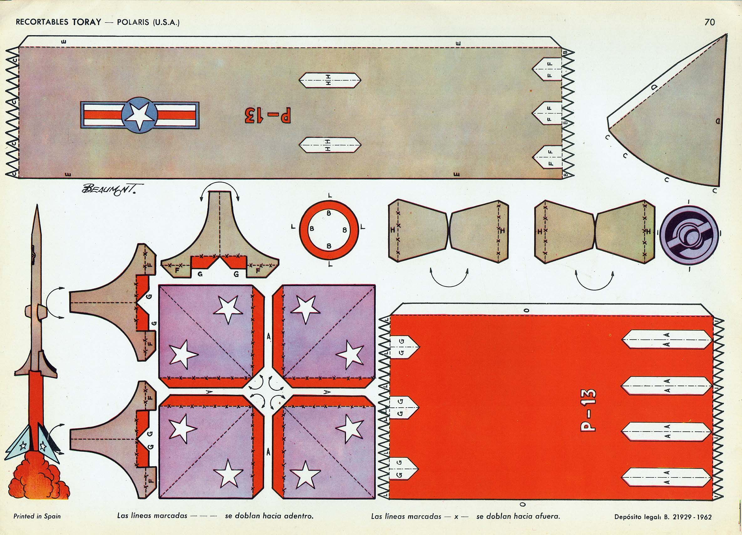 Papercraft recortable de un tigre  Proyectos de manualidades con